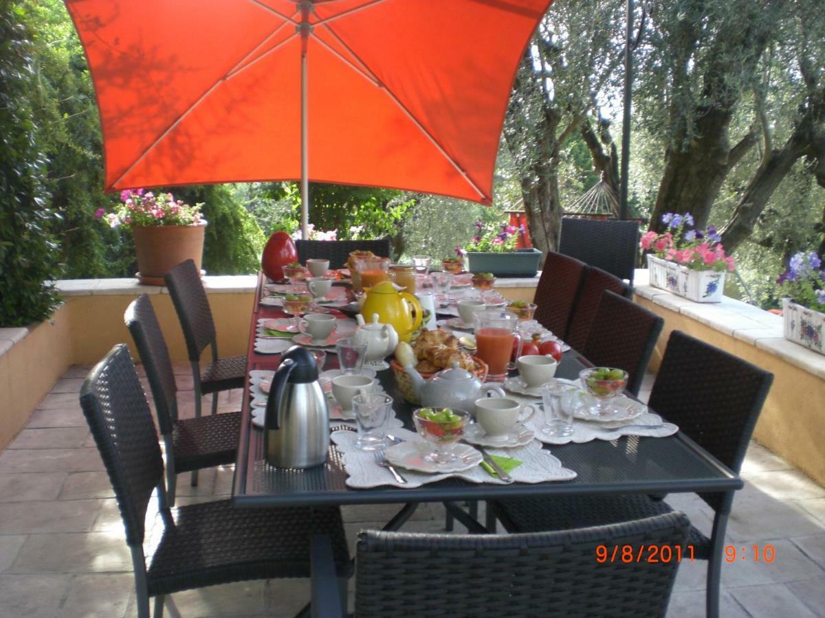 Mas Du Roc Bed & Breakfast Grasse Esterno foto